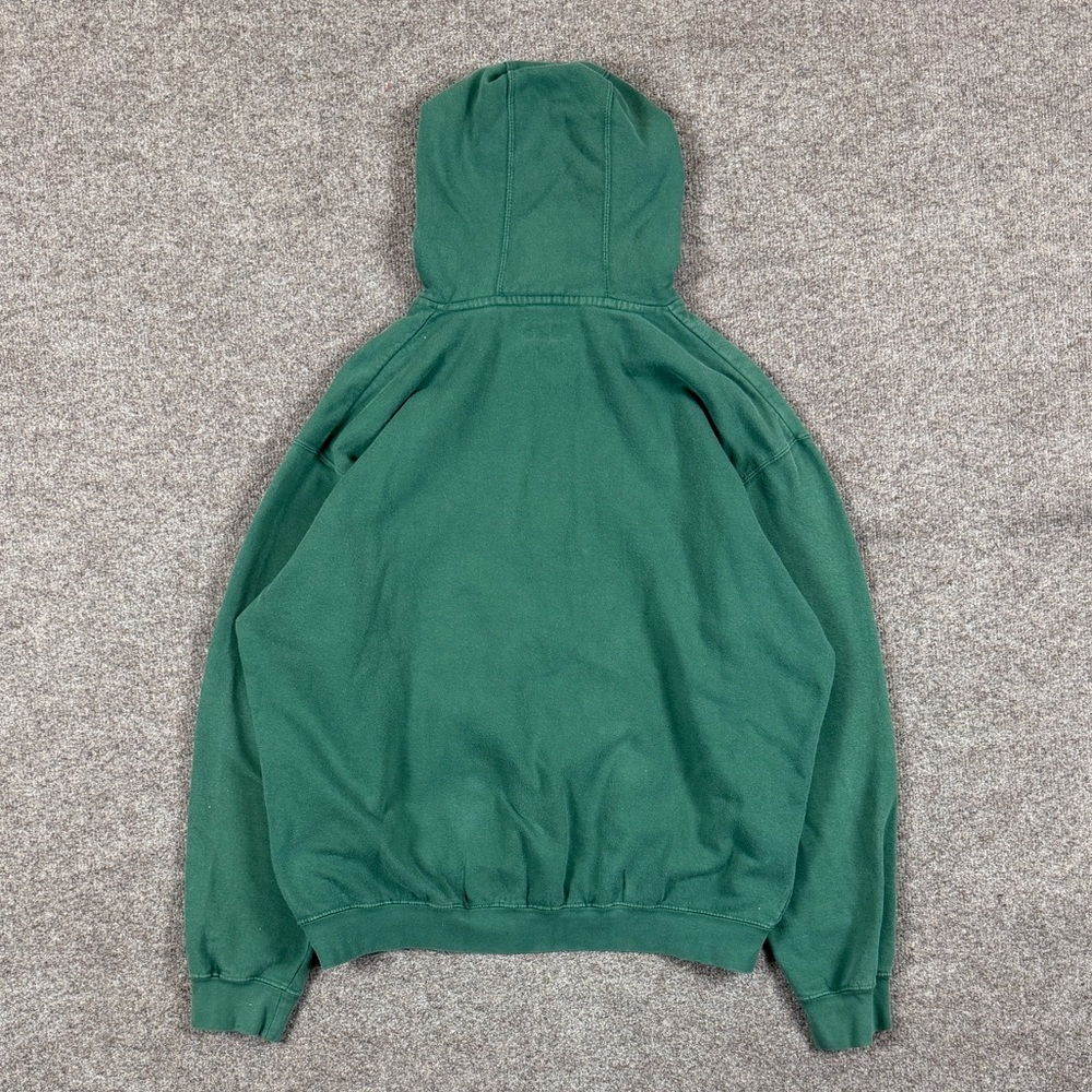 Vintage NFL Team Apparel NY Jets Football Green Hooded Zip Up Sweatshirt Size XL - Picture 2 of 9